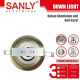 Kap Downlight Sanly 3.5 Inch  SNI Silver/ White /Gold