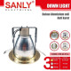 Kap Downlight Sanly 4.0 Inch  SNI Silver/ White /Gold