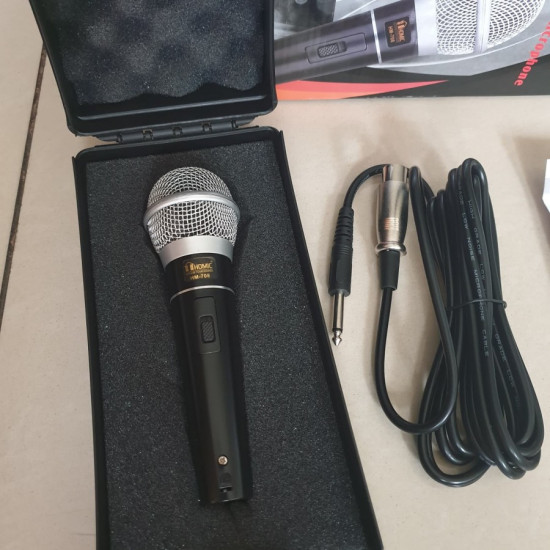 Homic Microphone Mic Single Body Besi + Kabel HM-708