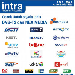 Antena Tv Outdoor Analog Digital INT-004 