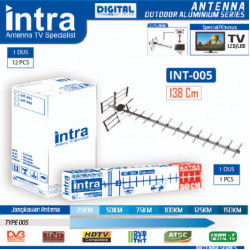 Antena TV Outdoor Analog & Digital Intra INT-005