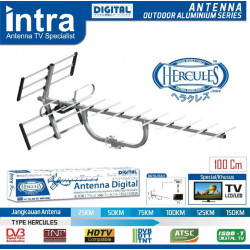 Antena TV Outdoor Digital Intra Hercules 100 cm + Free Kabel 13 Meter