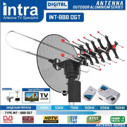 Intra Antena TV Digital Luar / Outdoor + Remote INT-888 DGT